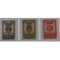 СССР 1945 Ордена материнства С зубцами С: 984-986 MNH