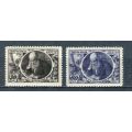 СССР 1947 100 лет  рождения Н.Жуковского С: 1105-1106 MNH