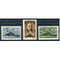 СССР 1947 23-я годовщина смерти В.И.Ленина С: 1107-1109 MNH