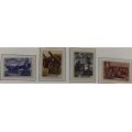 СССР 1948 30-летие Советской Армии С: 1239-1242 MNH