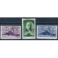 СССР 1948 24-я годовщина смерти В.И.Ленина С: 1227-1229 MNH