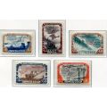 СССР 1951 Стройки коммунизма С-к 1566-1570