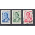 Марокко 1957 Король Хассан 426-428 с накл