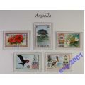 Ангилья 1972 Стандарт. Птицы, флора, архитектура и др. М: 145-159