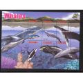 Гренада 2002 Год защиты китов М: 5085-90 bl 687