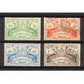 Гваделупа 1945 Дельфины М: 189-91, 195 микс