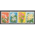 Тувалу 1978 Цветы M: 79-82